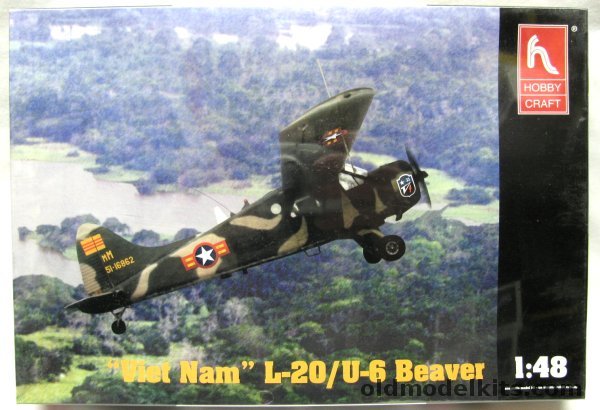 Hobby Craft 1/48 L-20 / U-6 Beaver - Viet Nam, HC1675 plastic model kit